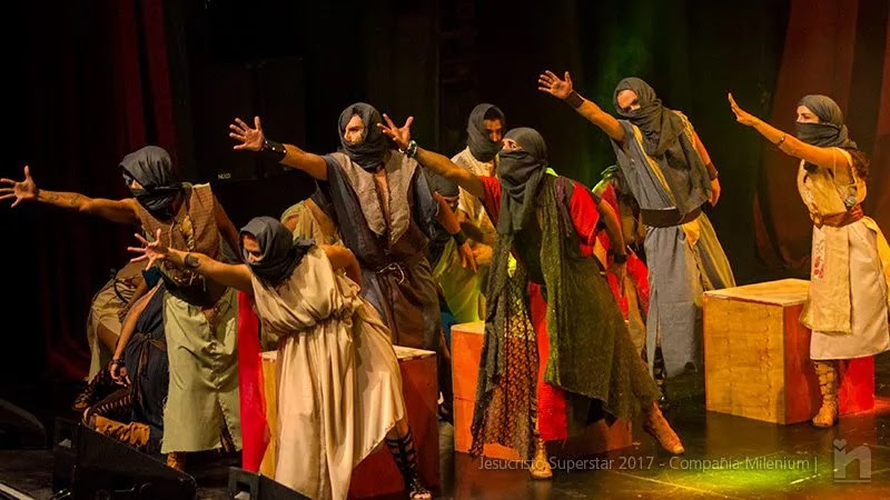 La clásica obra "Jesucristo Superstar" regresa al escenario del Teatro Cariola